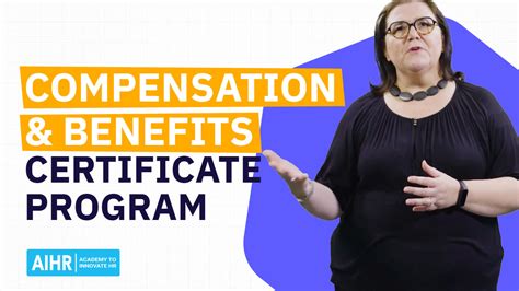 Compensation and Benefits Certification .